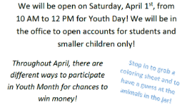 April is Youth Month!